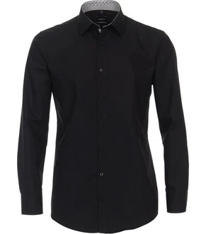 VENTI Businesshemd extra langer Arm Schwarz