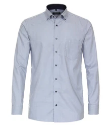 CASAMODA Businesshemd Dunkelblau/Grau/Blau