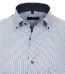 CASAMODA Businesshemd Dunkelblau/Grau/Blau