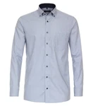 CASAMODA Businesshemd Dunkelblau/Grau/Blau