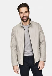 New Canadian Outdoorjacke COTTON-MIX (1-St) Khaki/Grau/Beige/Braun