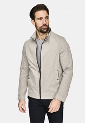 New Canadian Outdoorjacke COTTON-MIX (1-St) Khaki/Grau/Beige/Braun
