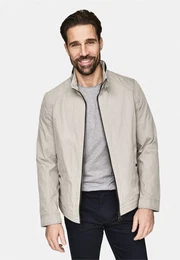 Outdoorjacke COTTON-MIX (1-St) mit angenehmem Netzfutter