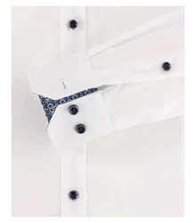 VENTI Businesshemd uni Weiß/Creme