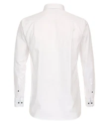 CASAMODA Businesshemd uni Creme/Weiß
