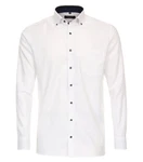 CASAMODA Businesshemd uni Creme/Weiß