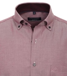 CASAMODA Businesshemd uni Lila/Rot/Rosa