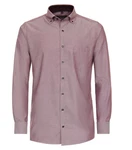 CASAMODA Businesshemd uni Lila/Rot/Rosa