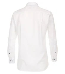 CASAMODA Businesshemd Uni Creme/Weiß