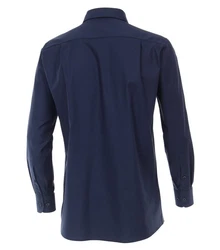 CASAMODA Businesshemd Uni Dunkelblau/Blau