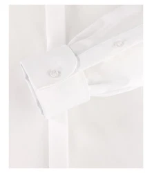 CASAMODA Langarmhemd Modern Klppchenkragen Weiß/Creme