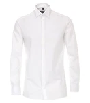 CASAMODA Langarmhemd Modern Klppchenkragen Weiß/Creme