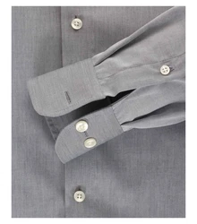 CASAMODA Langarmhemd Comfort Fit Grau/Hellgrau/Dunkelgrau