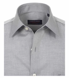 CASAMODA Langarmhemd Comfort Fit Grau/Hellgrau/Dunkelgrau