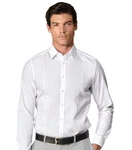 VENTI Businesshemd Body Stretch stark tailliert Kentkragen uni Weiß/Creme