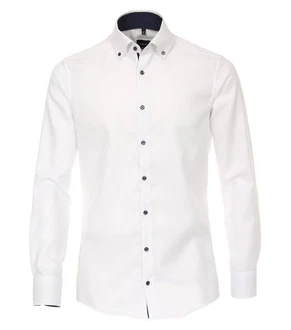 VENTI Langarmhemd Modern Fit Button-Down-Kragen (113644200) Creme/Weiß VENTI Langarmhemd Modern Fit Button-Down-Kragen (113644200) Creme/Weiß