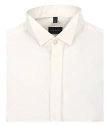 VENTI Businesshemd uni Weiß/Creme/Beige