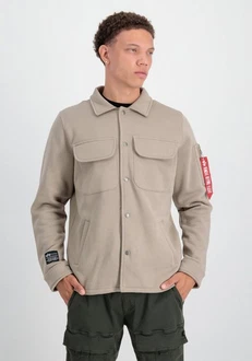 Alpha Industries Hemdjacke Men Overshirt Khaki/Beige/Braun