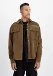 Alpha Industries Hemdjacke Cord Overshirt Braun/Khaki/Beige/Dunkelgrün