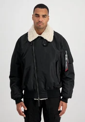 Alpha Industries Bomberjacke MA-1 B-3 Biker Jacket Rot/Schwarz/Dunkelrot/Beige/Dunkelblau/Weiß