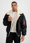 Alpha Industries Bomberjacke MA-1 B-3 Biker Jacket Rot/Schwarz/Dunkelrot/Beige/Dunkelblau/Weiß