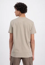 Alpha Industries T-Shirt Embroidery T Khaki/Beige