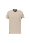 Alpha Industries T-Shirt Embroidery T Khaki/Beige