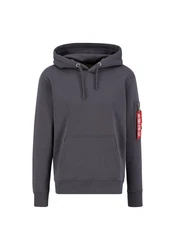 Alpha Industries Air Force Hoodie Dunkelgrau/Hellgrau/Grau/Dunkelblau