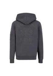 Alpha Industries Air Force Hoodie Dunkelgrau/Hellgrau/Grau/Dunkelblau