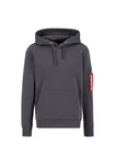 Alpha Industries Air Force Hoodie Dunkelgrau/Hellgrau/Grau/Dunkelblau