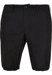 URBAN CLASSICS Cotton Linen Shorts Schwarz/Dunkelblau/Dunkelgrau