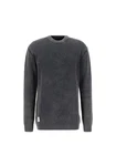 Alpha Industries Sweater Knitwear Acid Pullover Dunkelgrau/Dunkelblau/Grau