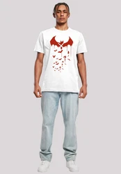 F4NT4STIC Kurzarmshirt Herren Rot/Weiß/Dunkelrot
