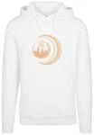 F4NT4STIC Rundhalspullover Herren Weiß/Creme/Orange
