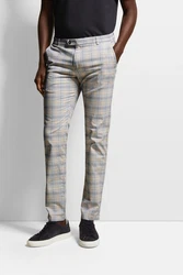 bugatti Chinohose mit krpernaher Passform Mischfarben/Beige/Grau