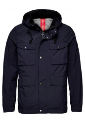 New Canadian Outdoorjacke Cotton-Touch mit Stehkragen Dunkelblau/Blau