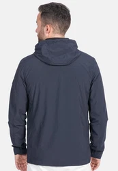 New Canadian Outdoorjacke Cotton-Touch mit Stehkragen Dunkelblau/Blau