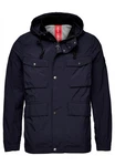 New Canadian Outdoorjacke Cotton-Touch mit Stehkragen Dunkelblau/Blau