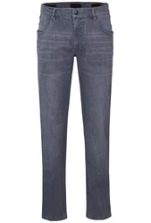 bugatti Stoffhose mit Flexcity-Ausstattung Grau/Dunkelblau/Blau