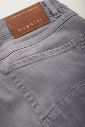 bugatti Stoffhose mit Flexcity-Ausstattung Grau/Dunkelblau/Blau