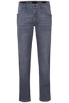 bugatti Stoffhose mit Flexcity-Ausstattung Grau/Dunkelblau/Blau