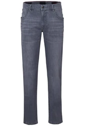 bugatti Stoffhose mit Flexcity-Ausstattung Grau/Dunkelblau/Blau