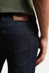 bugatti Stoffhose mit Flexcity-Ausstattung Dunkelblau/Blau