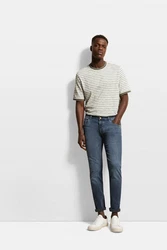 bugatti 5-Pocket Jeans Blau/Hellblau/Dunkelblau