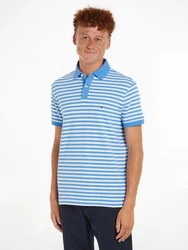 Tommy Hilfiger Poloshirt 1985 REGULAR POLO Hellblau/Blau