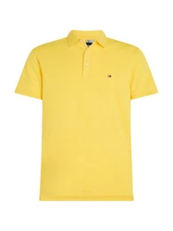 Poloshirt 1985 SLIM POLO Markenstickerei, aus Baumwoll-Piqu