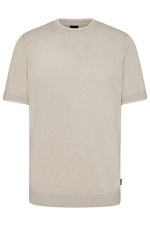 bugatti T-Shirt mit Kontraststreifen
