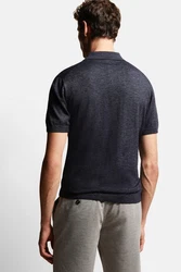 bugatti Poloshirt in klassischer Form Dunkelblau/Dunkelgrau/Grau/Blau