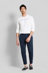 bugatti Chinohose Dunkelblau/Blau