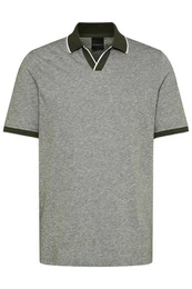 Poloshirt mit Kontraststreifen